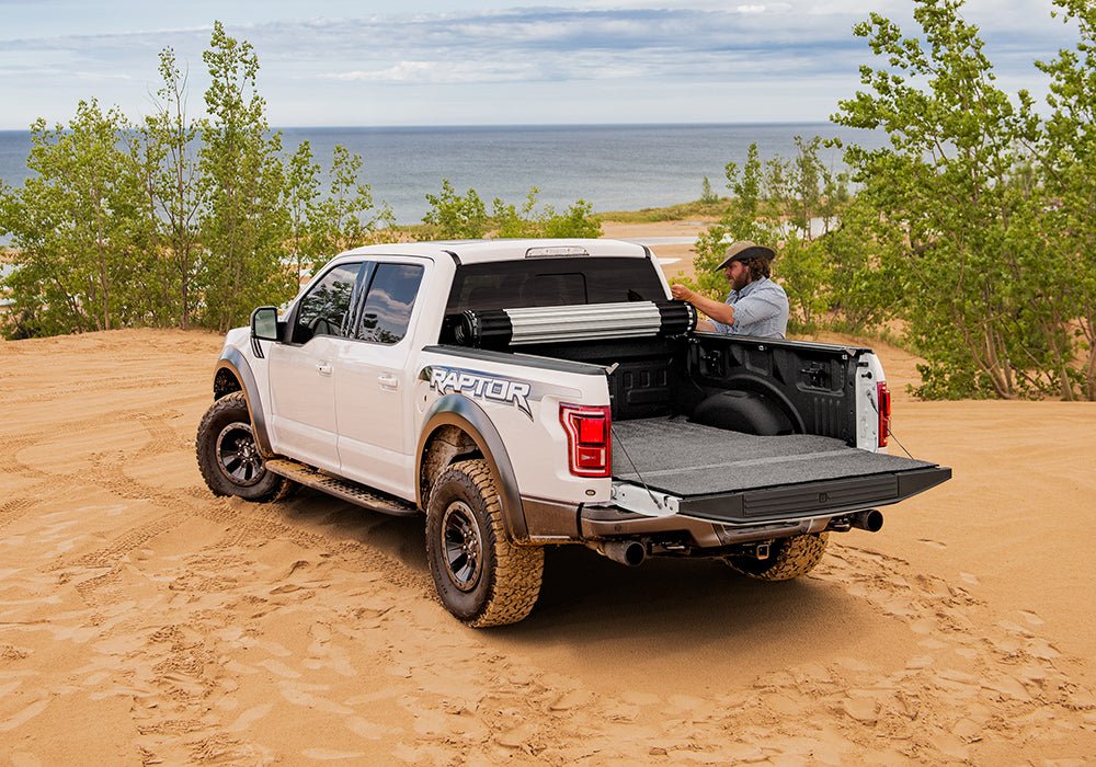 BAK Revolver X2 39308 2011 - 2014 Ford F150 8 ft. Bed Hard Rolling Tonneau Cover - Rugged Truck Gear