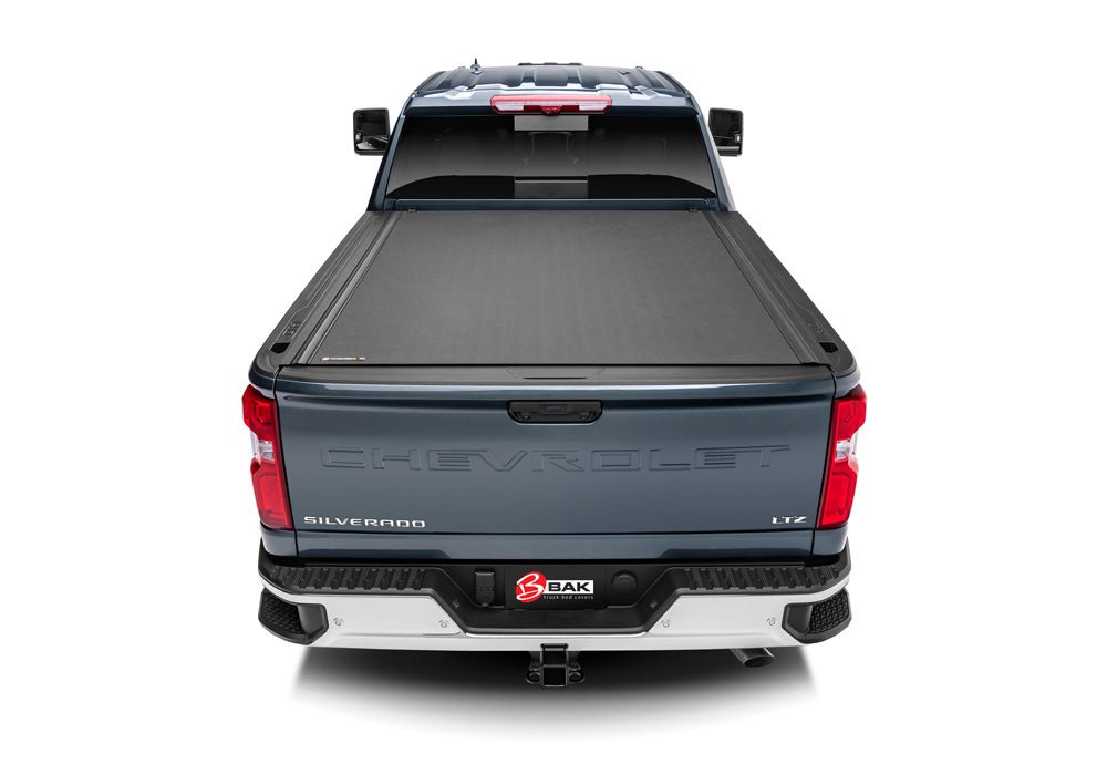 BAK Revolver X4 79133 2020 - 2022 GMC Sierra 2500/3500 HD 8 ft. Bed Hard Rolling Tonneau Cover - Rugged Truck Gear