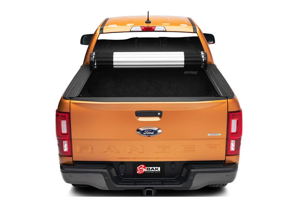 BAK Revolver X4 79332 2019 - 2022 Ford Ranger 6 ft. Bed Hard Rolling Tonneau Cover - Rugged Truck Gear