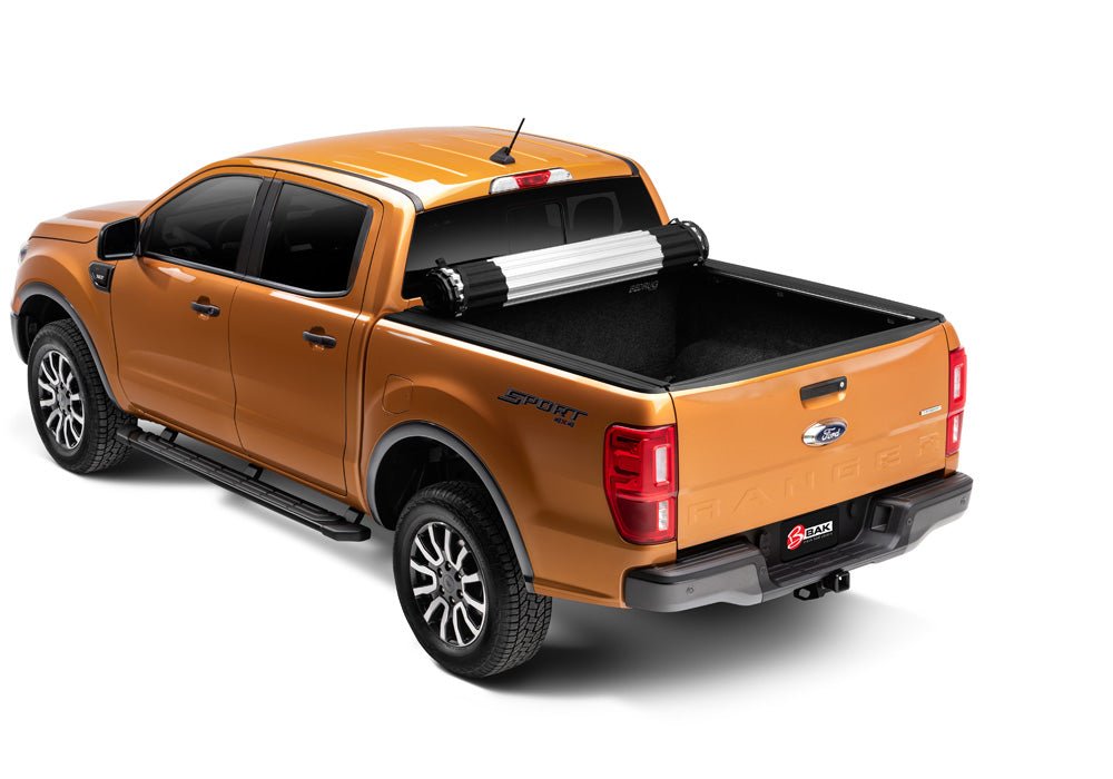 BAK Revolver X4 79332 2019 - 2022 Ford Ranger 6 ft. Bed Hard Rolling Tonneau Cover - Rugged Truck Gear