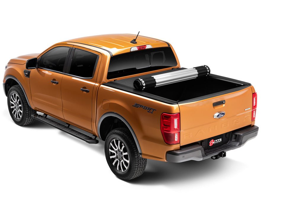 BAK Revolver X4 79332 2019 - 2022 Ford Ranger 6 ft. Bed Hard Rolling Tonneau Cover - Rugged Truck Gear