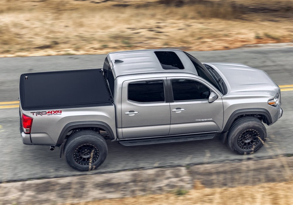 BAK Revolver X4 79427 2016 - 2021 Toyota Tacoma 8 ft. Bed Hard Rolling Tonneau Cover - Rugged Truck Gear