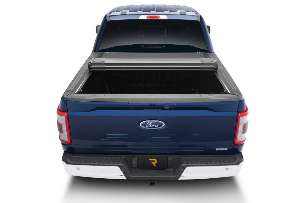 BAK Revolver X4s 80338 2021 - 2025 Ford F150 8 ft. Bed Hard Rolling Tonneau Cover - Rugged Truck Gear