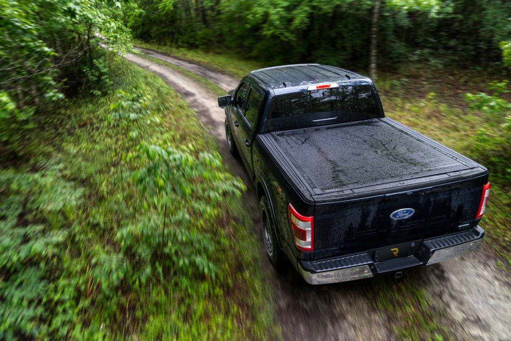 BAK Revolver X4s 80338 2021 - 2025 Ford F150 8 ft. Bed Hard Rolling Tonneau Cover - Rugged Truck Gear