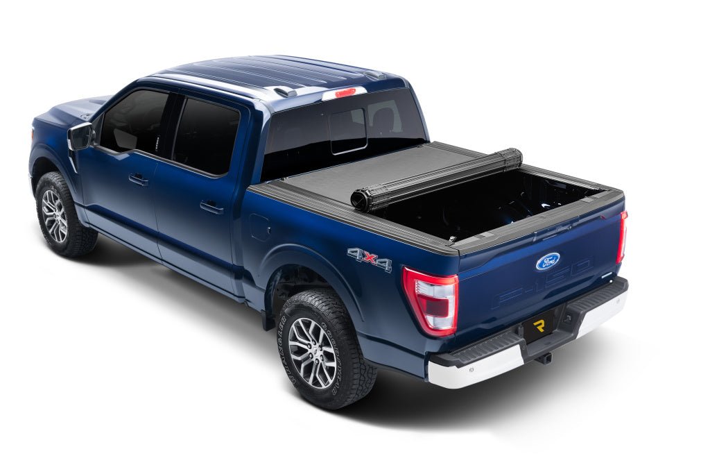 BAK Revolver X4s 80338 2021 - 2025 Ford F150 8 ft. Bed Hard Rolling Tonneau Cover - Rugged Truck Gear