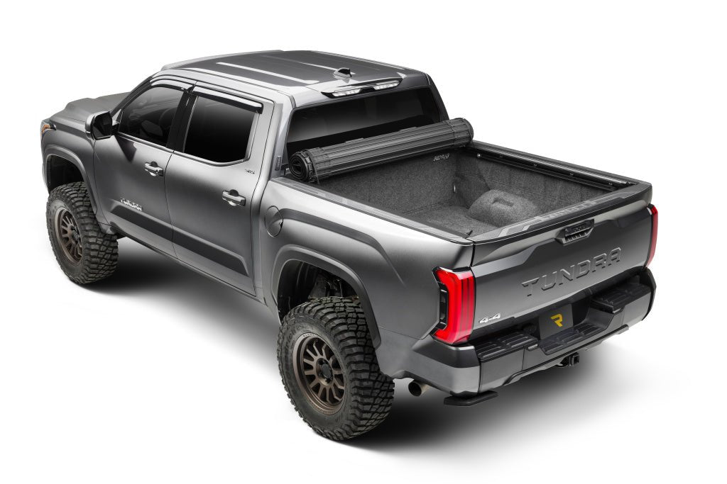BAK Revolver X4s 80441 2022 - 2024 Toyota Tundra 8 ft. Bed Hard Rolling Tonneau Cover - Rugged Truck Gear