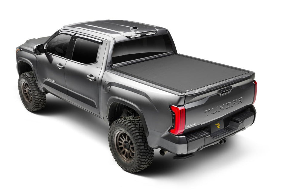 BAK Revolver X4s 80441 2022 - 2024 Toyota Tundra 8 ft. Bed Hard Rolling Tonneau Cover - Rugged Truck Gear