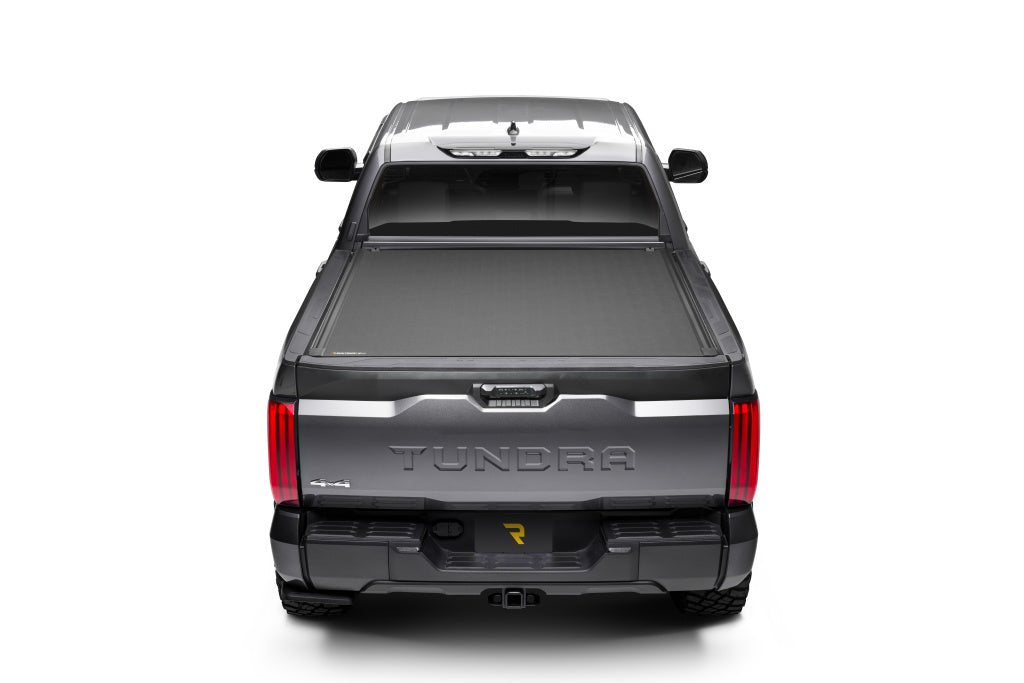 BAK Revolver X4s 80441 2022 - 2024 Toyota Tundra 8 ft. Bed Hard Rolling Tonneau Cover - Rugged Truck Gear