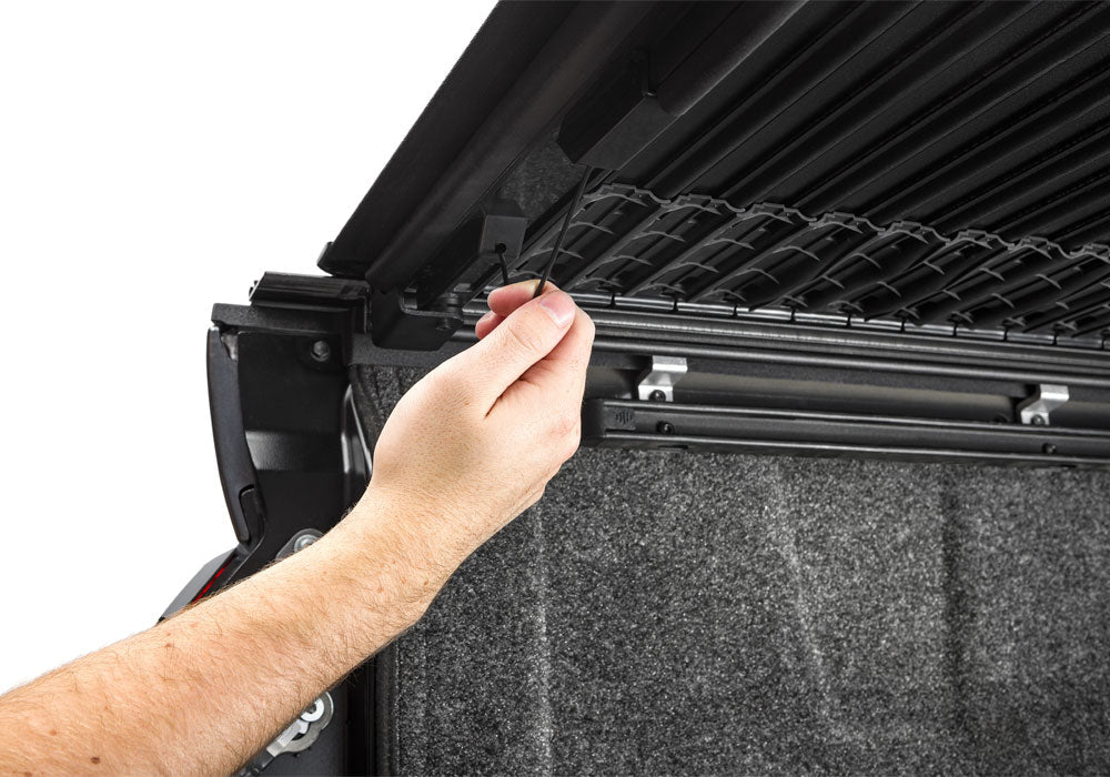 BAK Revolver X4ts 80441RK 2022 - 2024 Toyota Tundra 8 ft. Bed Hard Rolling Tonneau Cover - Rugged Truck Gear