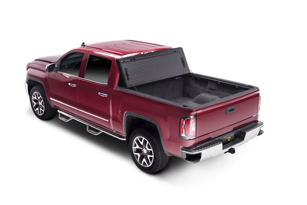 BAKFlip 1126121 2014 - 2019 GMC Sierra 1500 8 ft. Bed BAKFlip FiberMax Hard Folding Tonneau Cover - Rugged Truck Gear
