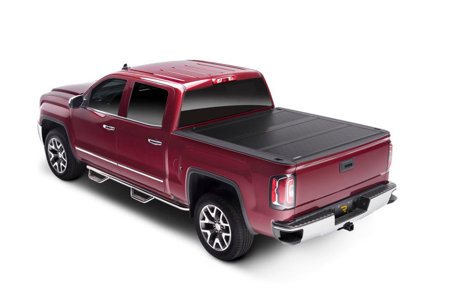 BAKFlip 1126204 2006 - 2024 Dodge Ram 2500/3500 8 ft. Bed BAKFlip FiberMax Hard Folding Tonneau Cover - Rugged Truck Gear