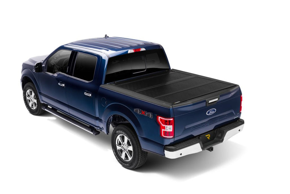 BAKFlip 1126337 2021 - 2025 Ford F150 8 ft. Bed BAKFlip FiberMax Hard Folding Tonneau Cover - Rugged Truck Gear