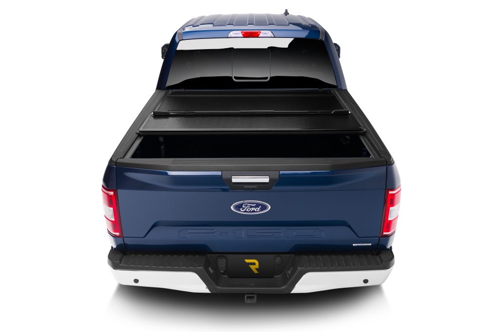 BAKFlip 1126337 2021 - 2025 Ford F150 8 ft. Bed BAKFlip FiberMax Hard Folding Tonneau Cover - Rugged Truck Gear