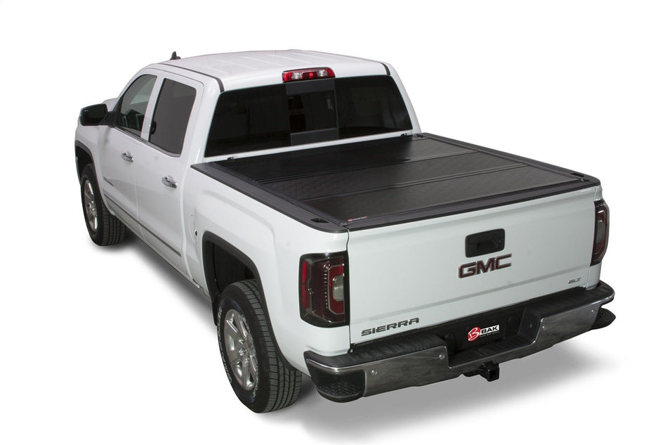 BAKFlip 226102 2007 - 2014 GMC Sierra 2500/3500 HD 8 ft. Bed BAKFlip G2 Hard Folding Tonneau Cover - Rugged Truck Gear