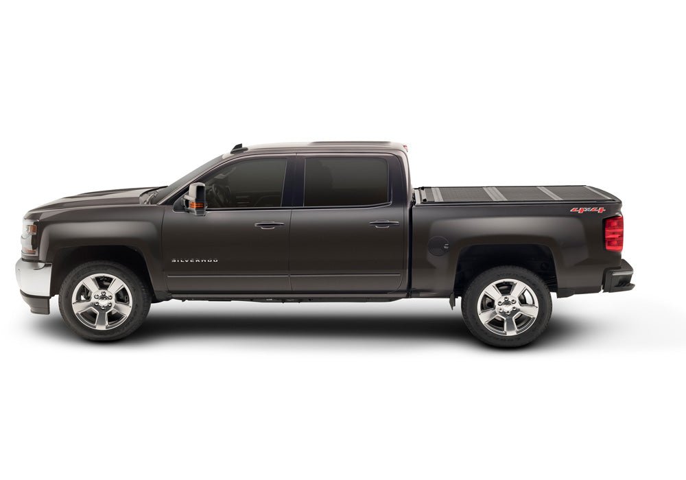 BAKFlip 226122 2014 - 2018 Chevy Silverado 1500 8 ft. Bed BAKFlip G2 Hard Folding Tonneau Cover - Rugged Truck Gear