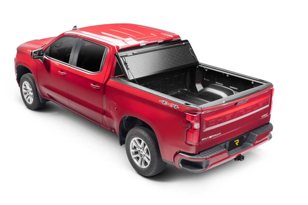 BAKFlip 226132 2019 - 2025 Chevy Silverado 1500 8 ft. Bed BAKFlip G2 Hard Folding Tonneau Cover - Rugged Truck Gear