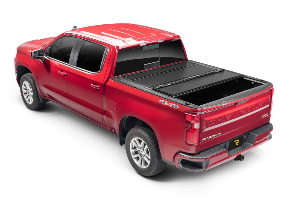 BAKFlip 226132 2019 - 2025 Chevy Silverado 1500 8 ft. Bed BAKFlip G2 Hard Folding Tonneau Cover - Rugged Truck Gear