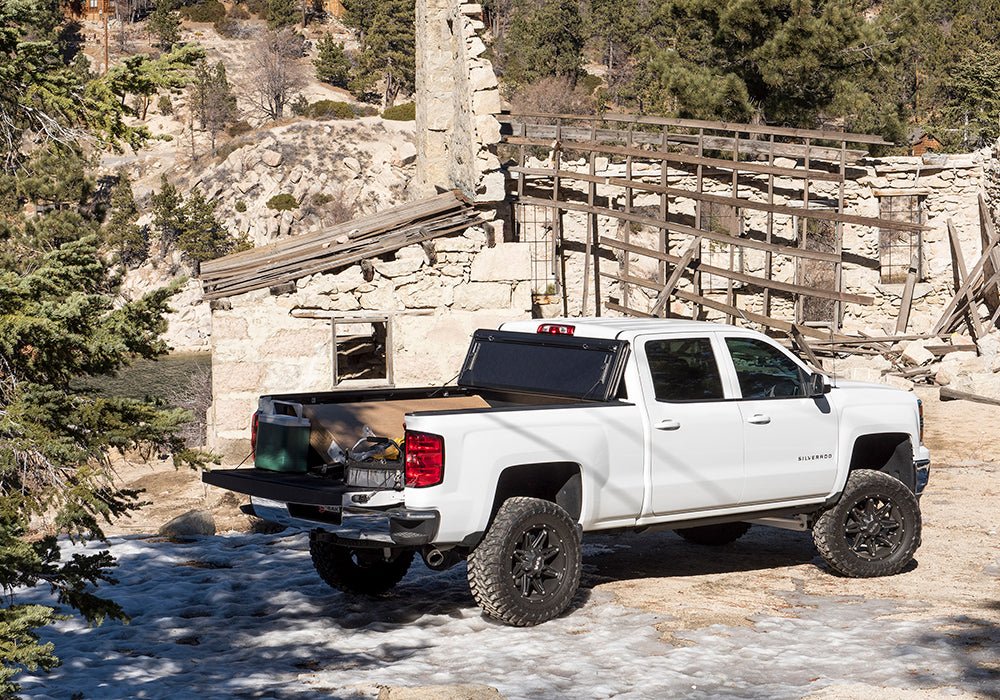 BAKFlip 226134 2020 - 2025 GMC Sierra 2500/3500 HD 8 ft. Bed BAKFlip G2 Hard Folding Tonneau Cover - Rugged Truck Gear