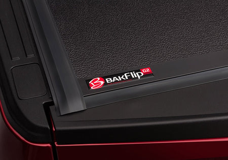 BAKFlip 226331 2017 - 2024 Ford F250/F350 Super Duty 8 ft. Bed BAKFlip G2 Hard Folding Tonneau Cover - Rugged Truck Gear