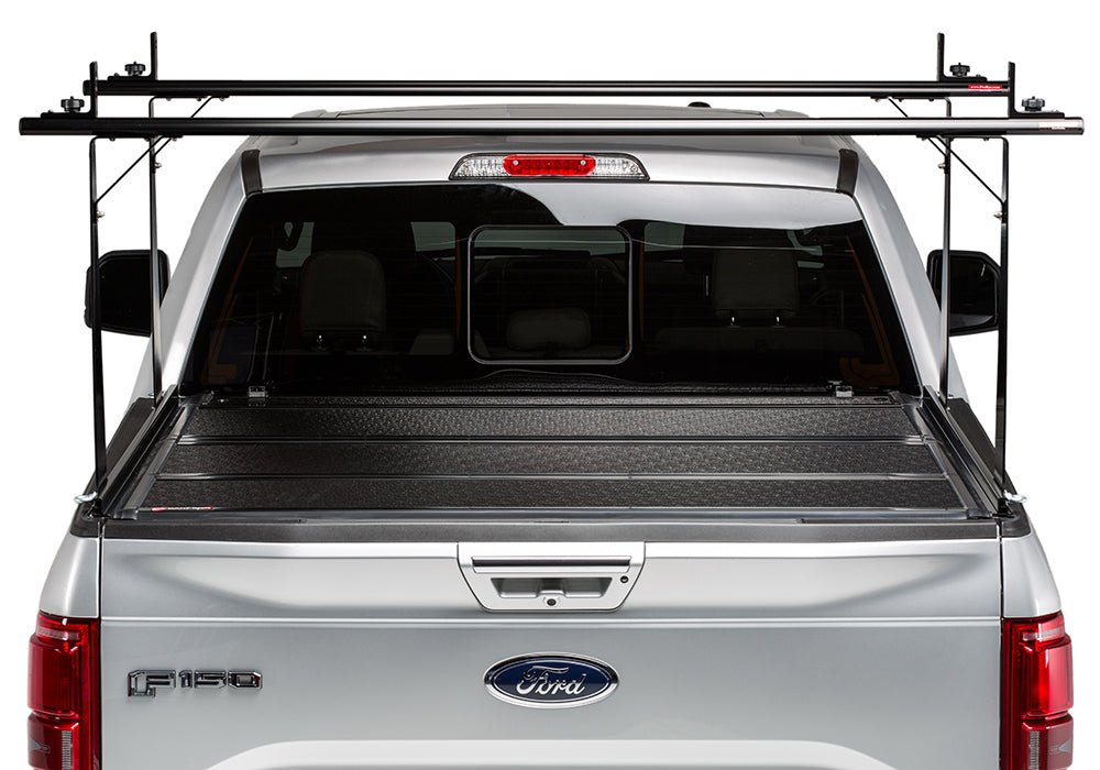 BAKFlip 26101BT 1999 - 2007 GMC Sierra 2500 HD 8 ft. Bed BAKFlip CS Hard Folding Truck Bed Cover with Integrated Rack System - Rugged Truck Gear