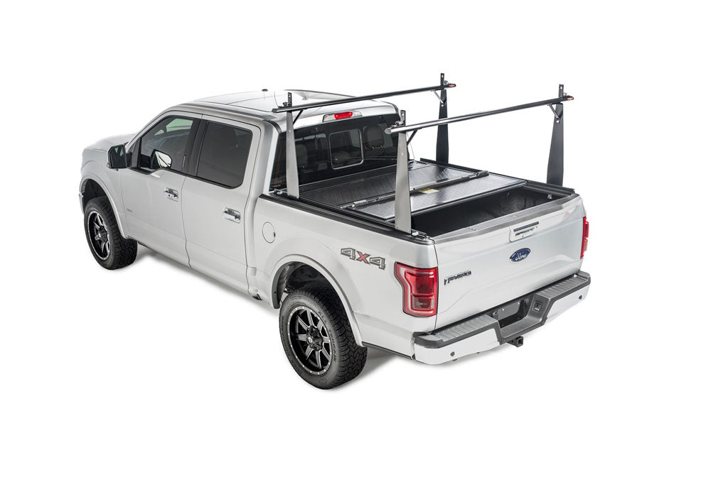 BAKFlip 26101BT 1999 - 2007 GMC Sierra 2500 HD 8 ft. Bed BAKFlip CS Hard Folding Truck Bed Cover with Integrated Rack System - Rugged Truck Gear