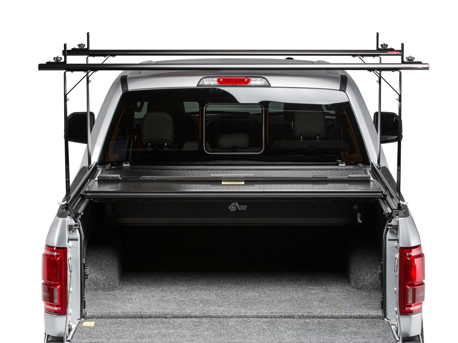 BAKFlip 26403BT 1996 - 2004 Toyota Tacoma 8 ft. Bed BAKFlip CS Hard Folding Truck Bed Cover with Integrated Rack System - Rugged Truck Gear
