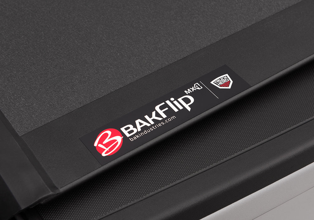 BAKFlip 448101 1999 - 2007 Chevy Silverado 2500 HD 8 ft. Bed BAKFlip MX4 Hard Folding Tonneau Cover - Rugged Truck Gear