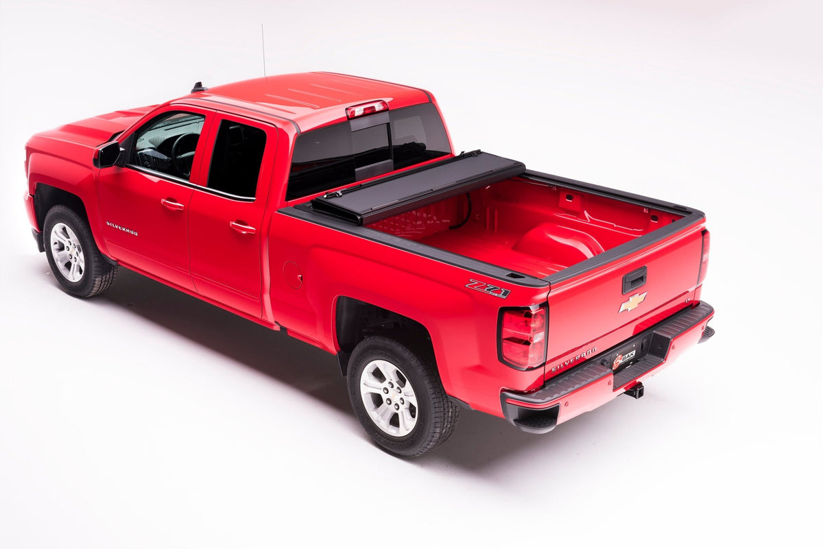 BAKFlip 448101 1999 - 2007 Chevy Silverado 2500 HD 8 ft. Bed BAKFlip MX4 Hard Folding Tonneau Cover - Rugged Truck Gear