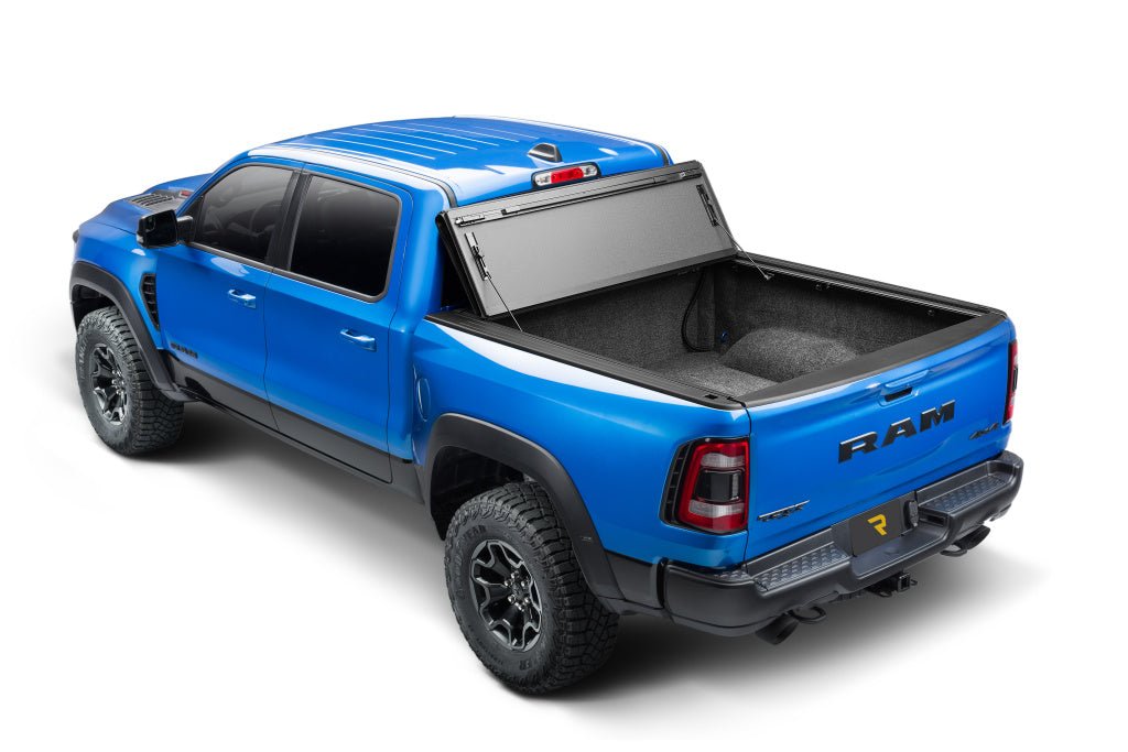 BAKFlip 448223 2019 - 2025 Dodge Ram 1500 8 ft. Bed BAKFlip MX4 Hard Folding Tonneau Cover - Rugged Truck Gear