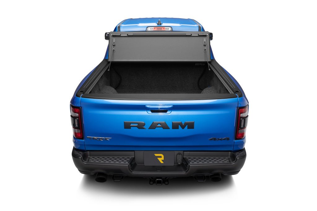 BAKFlip 448223 2019 - 2025 Dodge Ram 1500 8 ft. Bed BAKFlip MX4 Hard Folding Tonneau Cover - Rugged Truck Gear