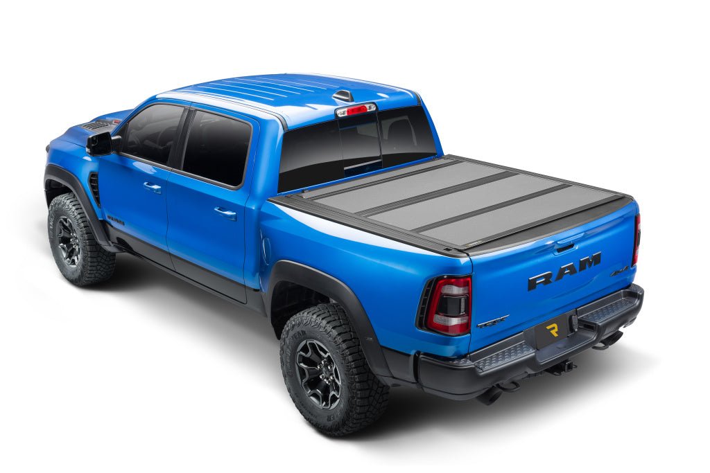 BAKFlip 448223 2019 - 2025 Dodge Ram 1500 8 ft. Bed BAKFlip MX4 Hard Folding Tonneau Cover - Rugged Truck Gear