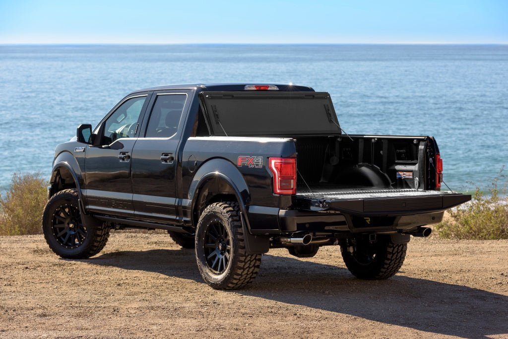 BAKFlip 448309 2011 - 2014 Ford F150 6 ft. Bed BAKFlip MX4 Hard Folding Tonneau Cover - Rugged Truck Gear