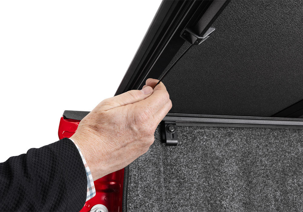 BAKFlip 448331 2017 - 2024 Ford F250/F350 Super Duty 8 ft. Bed BAKFlip MX4 Hard Folding Tonneau Cover - Rugged Truck Gear