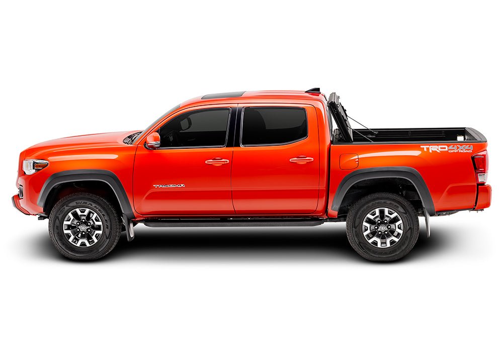 BAKFlip 448407 2005 - 2015 Toyota Tacoma 8 ft. Bed BAKFlip MX4 Hard Folding Tonneau Cover - Rugged Truck Gear
