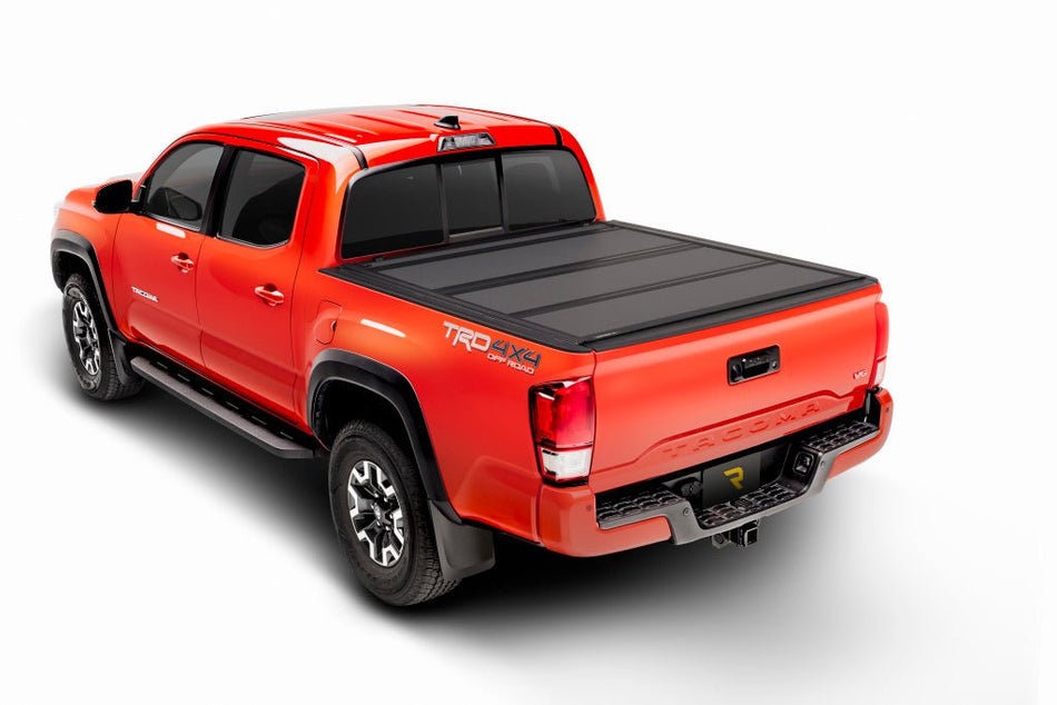 BAKFlip 448407 2005 - 2015 Toyota Tacoma 8 ft. Bed BAKFlip MX4 Hard Folding Tonneau Cover - Rugged Truck Gear