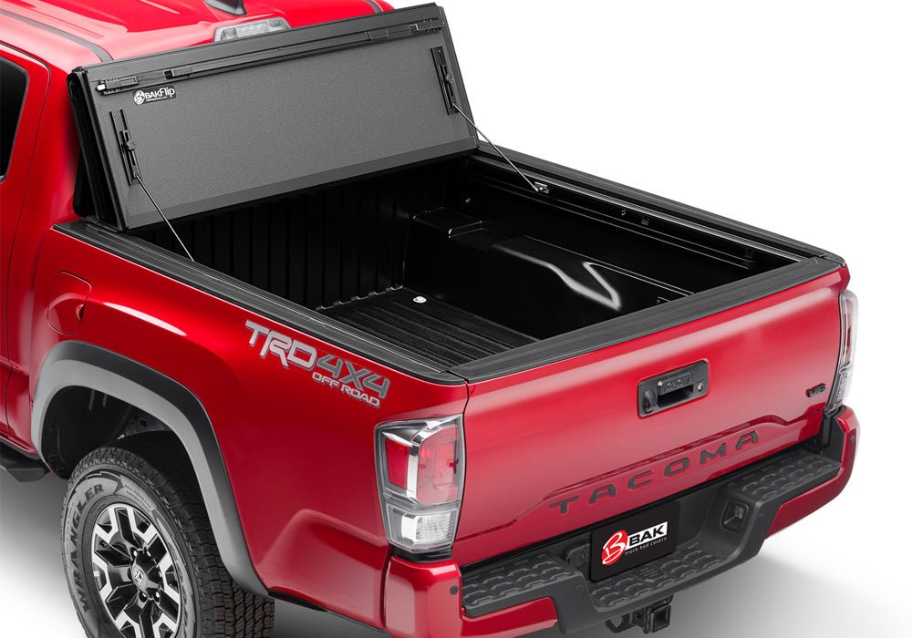 BAKFlip 448426 2016 - 2023 Toyota Tacoma 6 ft. Bed BAKFlip MX4 Hard Folding Tonneau Cover - Rugged Truck Gear