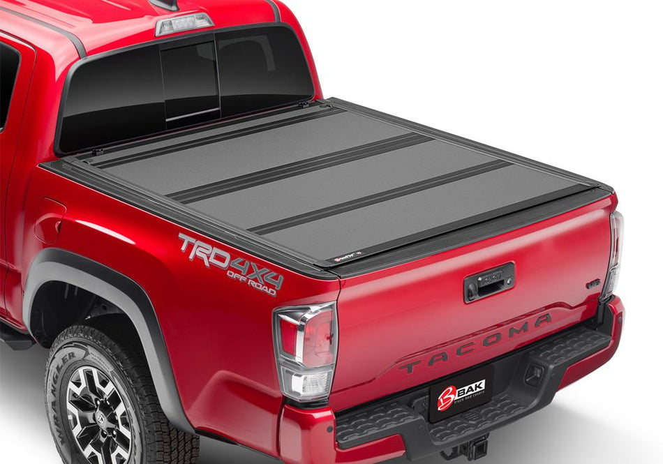 BAKFlip 448447 2024 Toyota Tacoma 8 ft. Bed BAKFlip MX4 Hard Folding Tonneau Cover - Rugged Truck Gear