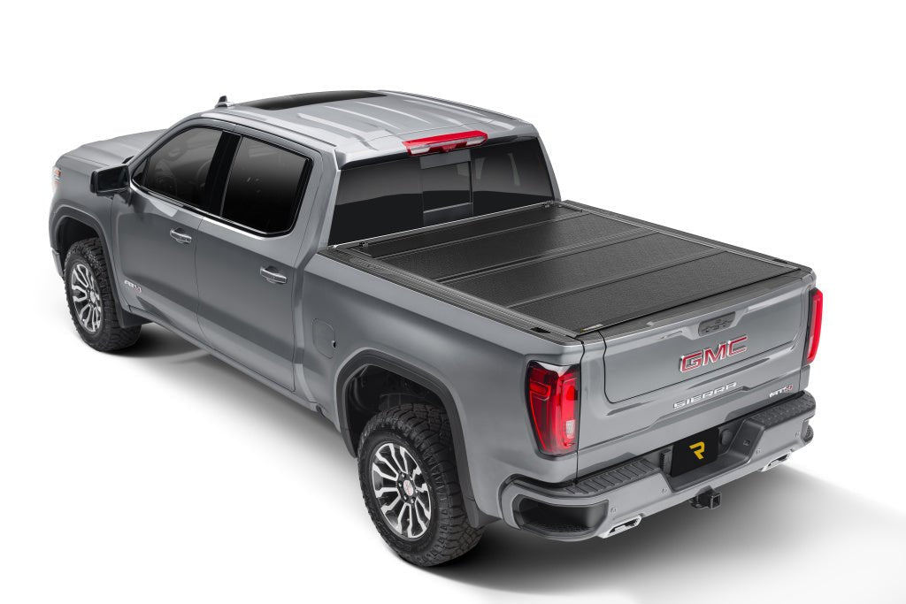 BAKFlip 772133 2020 - 2025 Chevy Silverado 2500/3500 HD 8 ft. Bed BAKFlip F1 Hard Folding Tonneau Cover - Rugged Truck Gear