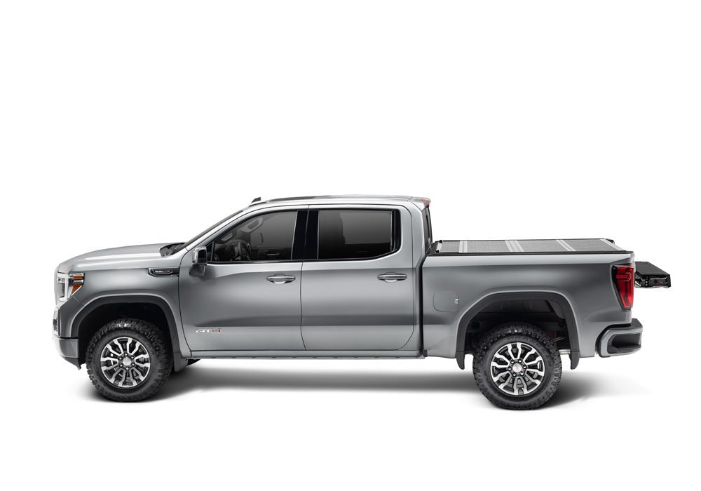 BAKFlip 772134 2020 - 2025 GMC Sierra 2500/3500 HD 8 ft. Bed BAKFlip F1 Hard Folding Tonneau Cover - Rugged Truck Gear