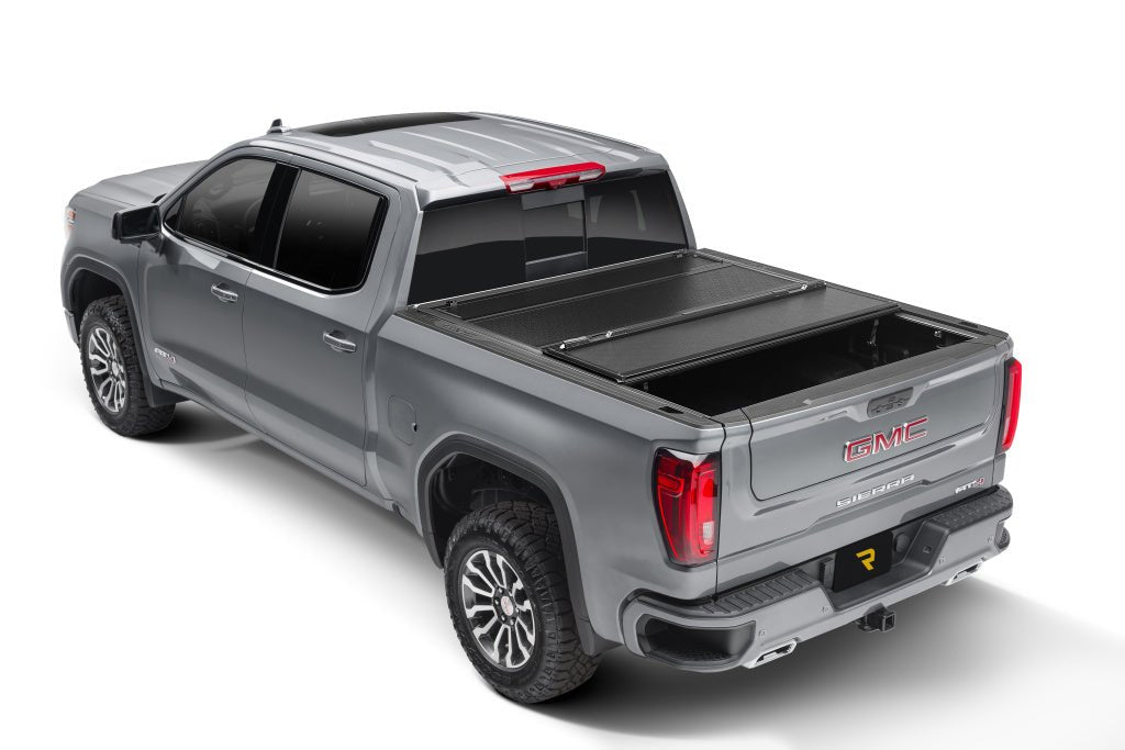 BAKFlip 772134 2020 - 2025 GMC Sierra 2500/3500 HD 8 ft. Bed BAKFlip F1 Hard Folding Tonneau Cover - Rugged Truck Gear