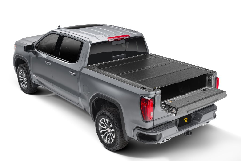 BAKFlip 772134 2020 - 2025 GMC Sierra 2500/3500 HD 8 ft. Bed BAKFlip F1 Hard Folding Tonneau Cover - Rugged Truck Gear