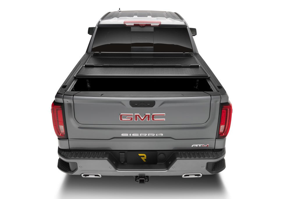 BAKFlip 772134 2020 - 2025 GMC Sierra 2500/3500 HD 8 ft. Bed BAKFlip F1 Hard Folding Tonneau Cover - Rugged Truck Gear