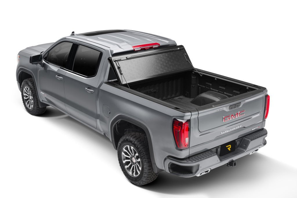 BAKFlip 772134 2020 - 2025 GMC Sierra 2500/3500 HD 8 ft. Bed BAKFlip F1 Hard Folding Tonneau Cover - Rugged Truck Gear