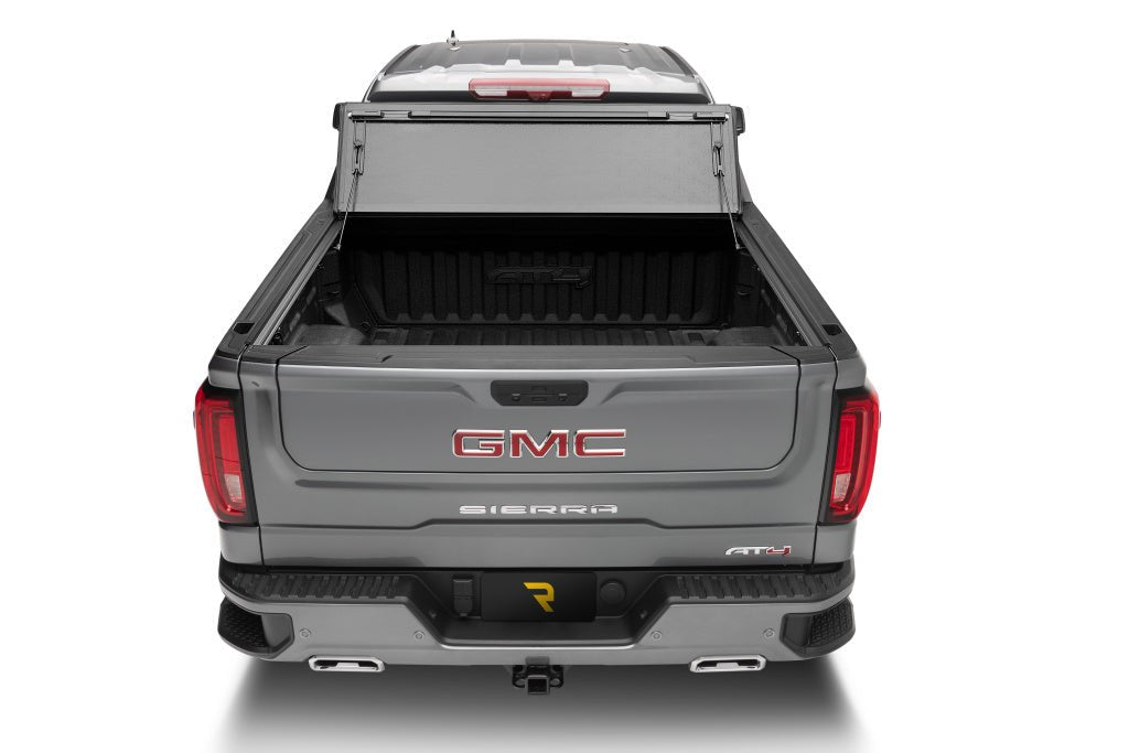 BAKFlip 772134 2020 - 2025 GMC Sierra 2500/3500 HD 8 ft. Bed BAKFlip F1 Hard Folding Tonneau Cover - Rugged Truck Gear