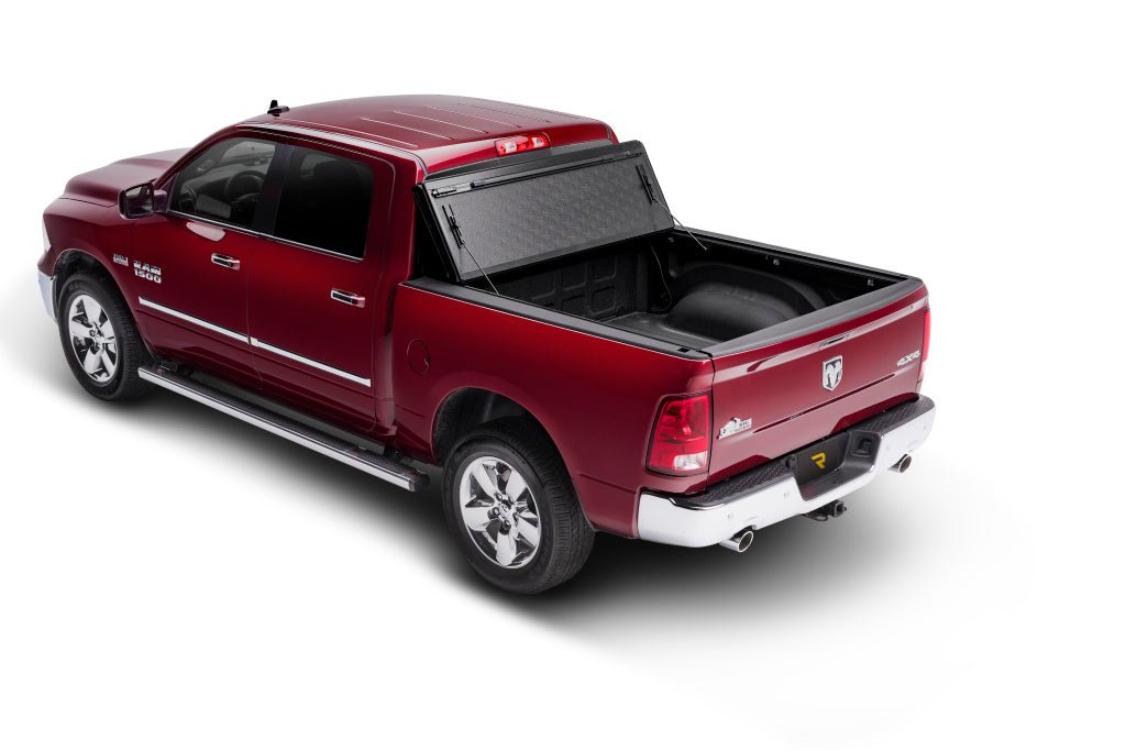 BAKFlip 772204 2006 - 2024 Dodge Ram 2500/3500 8 ft. Bed BAKFlip F1 Hard Folding Tonneau Cover - Rugged Truck Gear