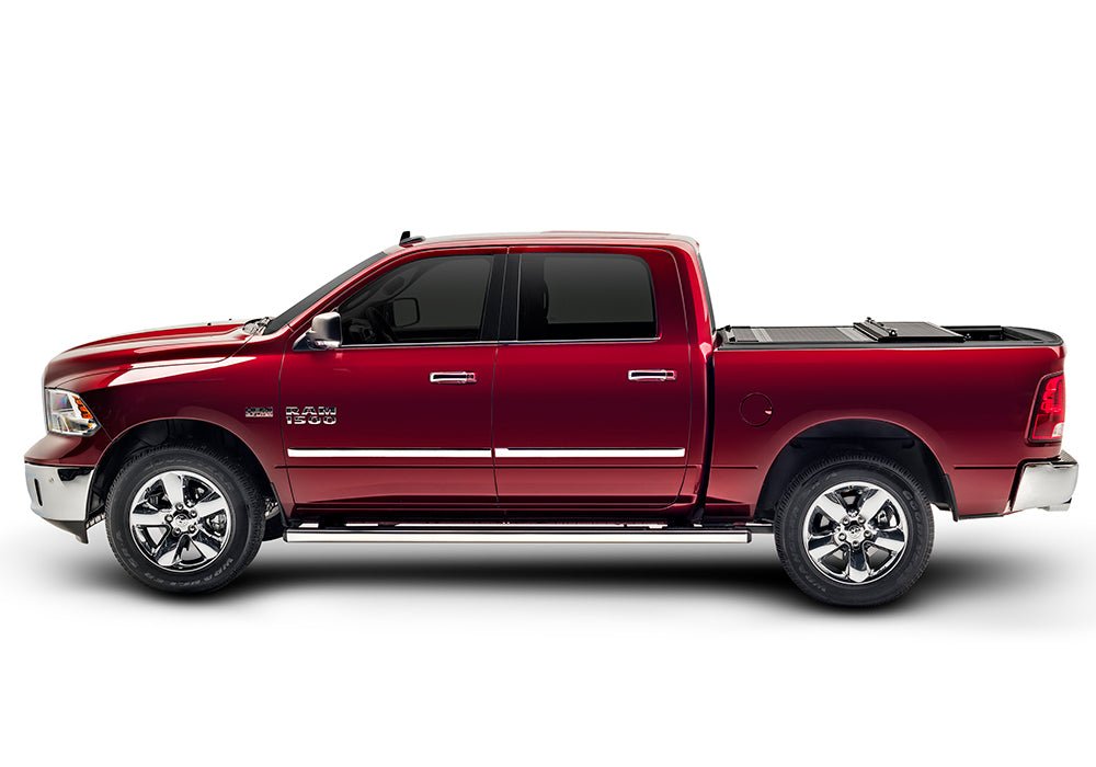 BAKFlip 772204 2006 - 2024 Dodge Ram 2500/3500 8 ft. Bed BAKFlip F1 Hard Folding Tonneau Cover - Rugged Truck Gear