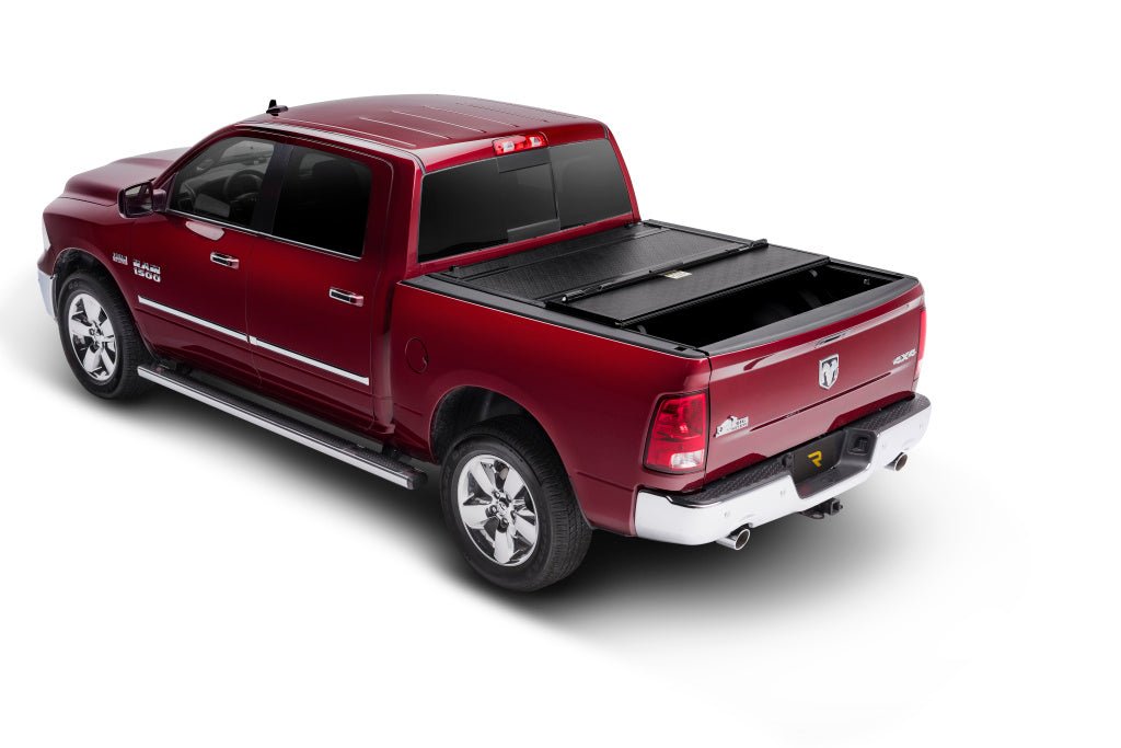 BAKFlip 772204 2006 - 2024 Dodge Ram 2500/3500 8 ft. Bed BAKFlip F1 Hard Folding Tonneau Cover - Rugged Truck Gear