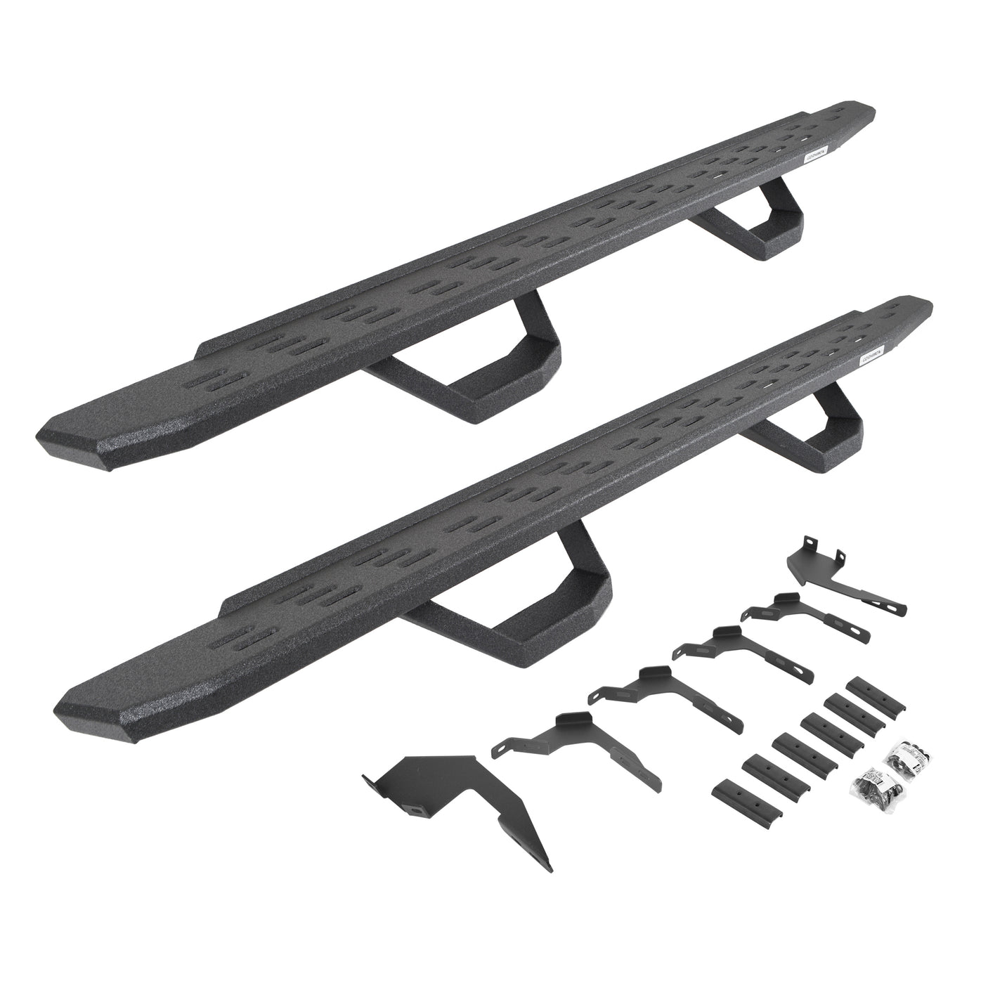 Go Rhino 6963688020T 2019-2024 Ford F150 Lariat/XL/XLT RB Series RB30 Running Boards with Mounting Brackets, 2 Pairs Drop Steps Kit