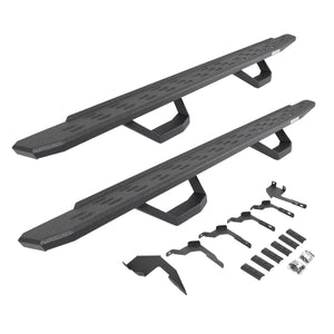 Go Rhino 6963688020T 2024 Ford F150 Raptor RB Series RB30 Running Boards with Mounting Brackets, 2 Pairs Drop Steps Kit