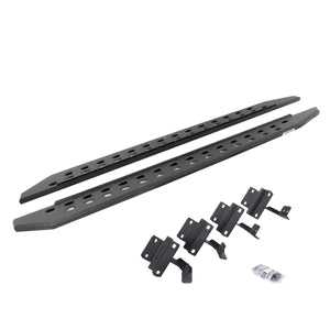 Go Rhino 69417780ST 2017-2020 Ford F150 Raptor/SSV RB Series RB20 Slim Line Running Boards with Mounting Bracket Kit